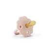 Elodie Details - Smoczek silikonowy Binky Bloom - 0-6 miesięcy ,  Powder Pink