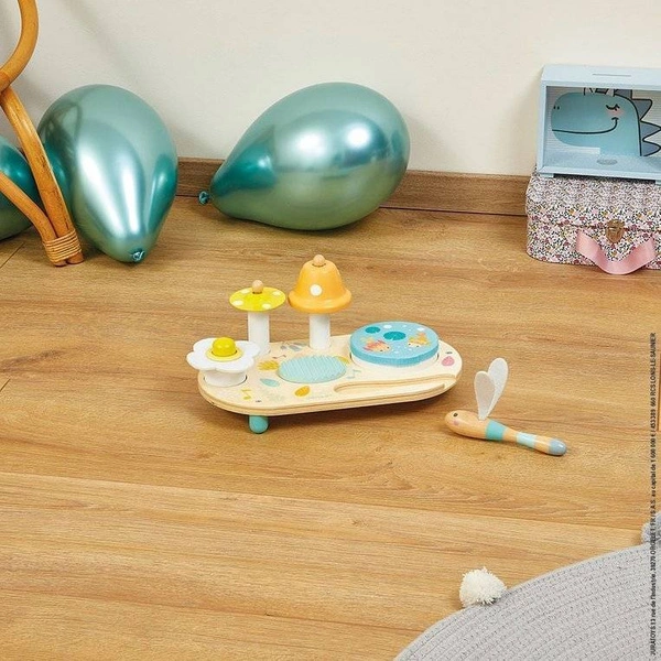 Janod - Drewniany muzyczny ministolik Pure