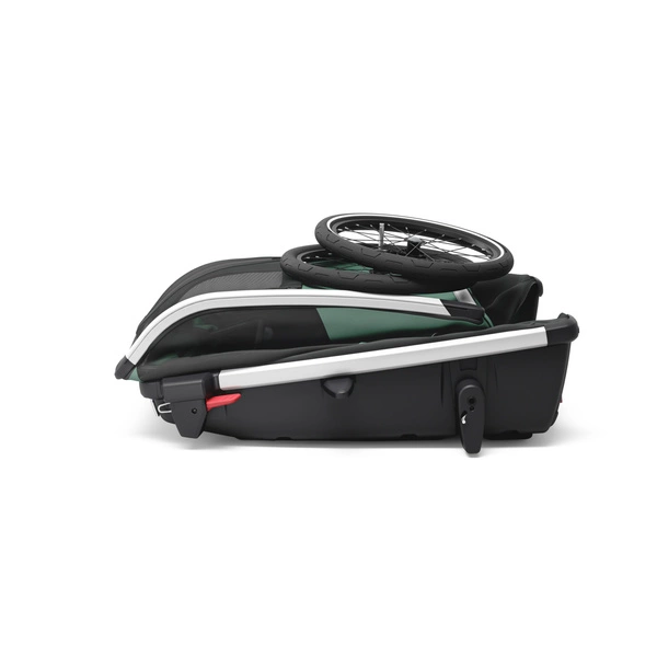 Przyczepka rowerowa dla psa - Thule Bexey L do 45 kg - Haze green