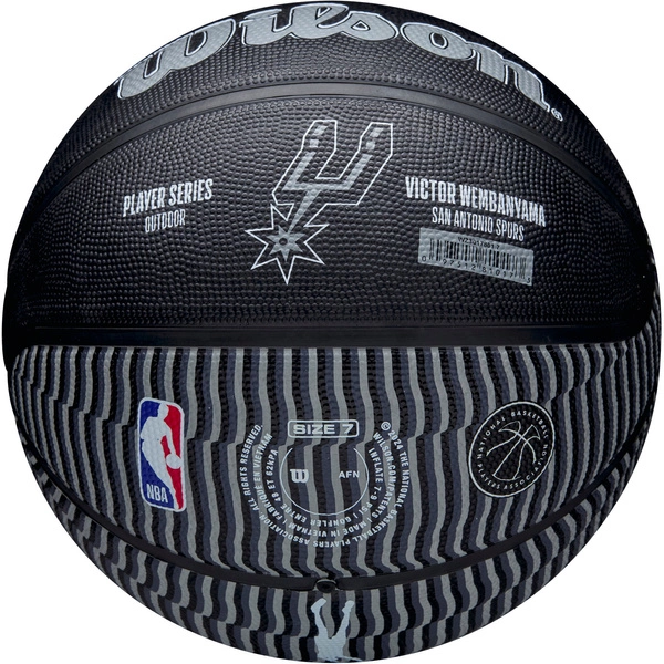 WILSON Player Icon Victor Wembanyama #1 San Antonio Spurs 7 piłka do koszykówki