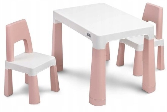 MEBLE DZIECIĘCE STOLIK 2 KRZESŁA Stolik z krzesłami dla dziecka Toyz