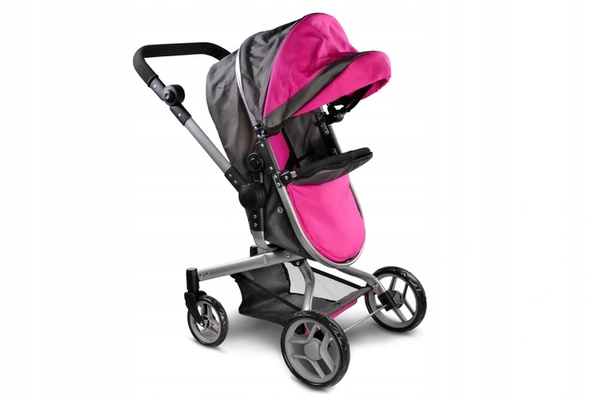 NATALIA Wózek dla lalek 2w1 spacerówka gondola