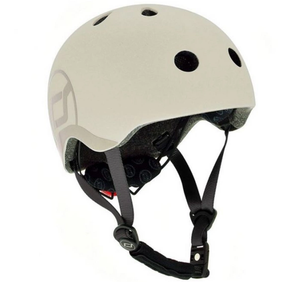 SCOOT AND RIDE KASK S - M dla dzieci regulacja LED