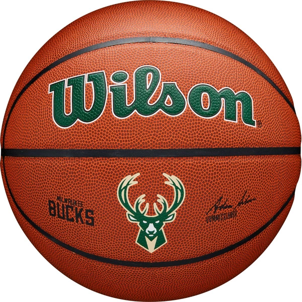 WILSON Milwaukee Bucks NBA Team Alliance 7 Piłka do koszykówki