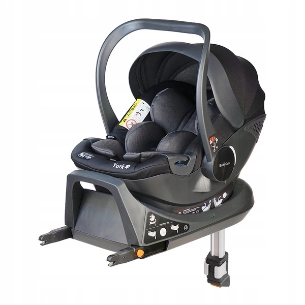 BABYSAFE fotelik nosidło baza YORK 0-13 kg I-SIZE isofix