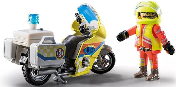 Playmobil zestaw z figurką motor ratunkowy 71205