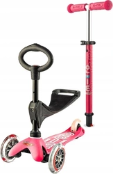 MINI MICRO DELUXE hulajnoga 3w1 siedzisko jeździk