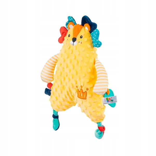 BALIBAZOO przytulanka lew poduszka + gryzak 0M+