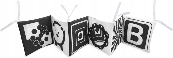 Dumel Tuli Fun Książeczka Harmonijka Kontrast sensoryczna