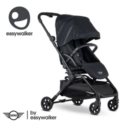 Wózek MINI by Easywalker Buggy TURN 360° Black obrotowy