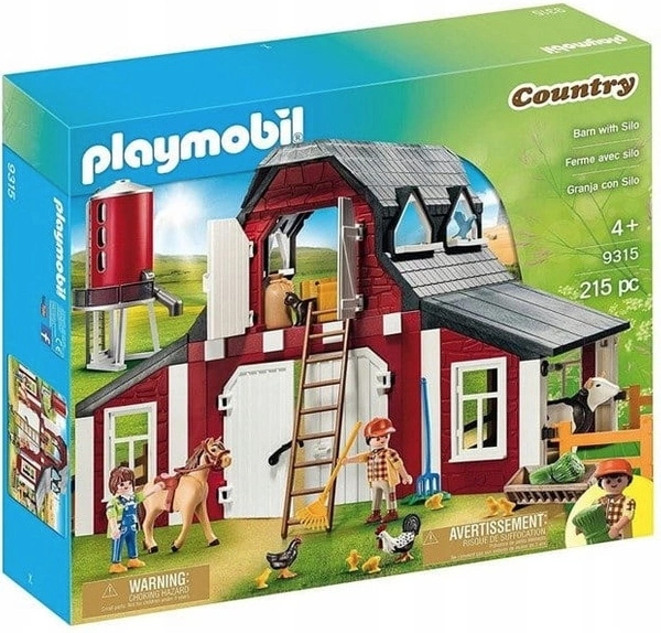 Playmobil 9315 Duże Gospodarstwo rolne z silosem country