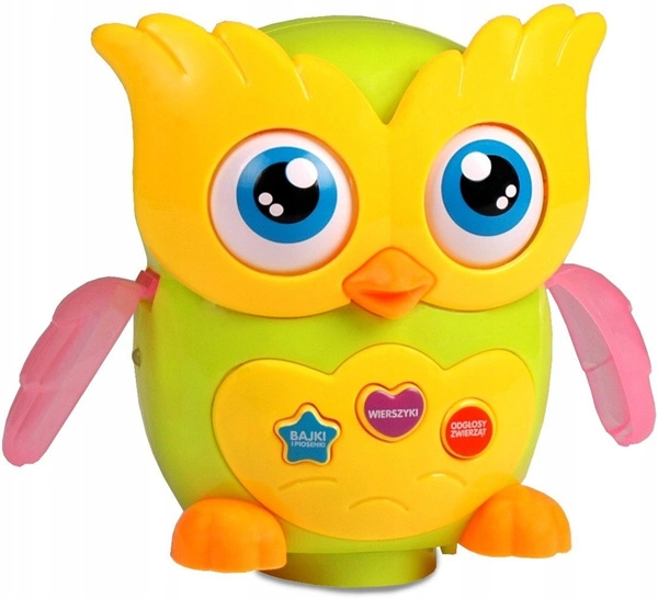 EDUKACYJNA MĄDRA SOWA ŚPIEWA OPOWIADA BAJKI PL