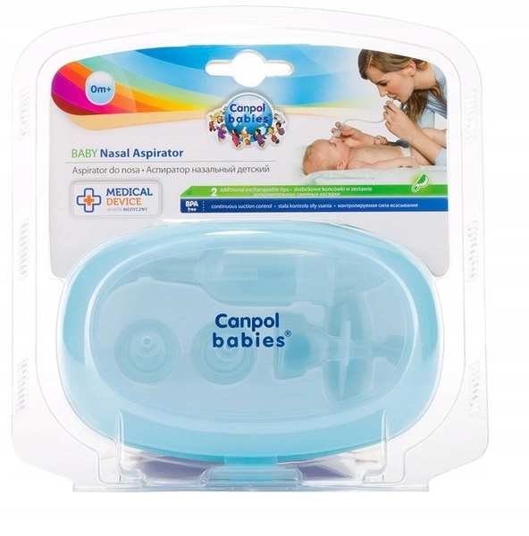 CANPOL Aspirator do noska gruszka na katarek