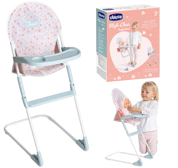 Chicco My First Doll krzesełko do karmienia dla lalek lekkie do zabawy