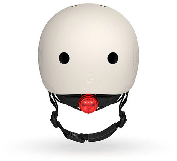 SCOOT AND RIDE KASK M-L dla dzieci regulacja kask rowerowy dziecięcy LED