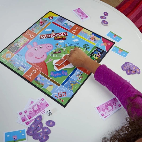 HASBRO Junior Świnka Peppa gra rodzinna polska wersja