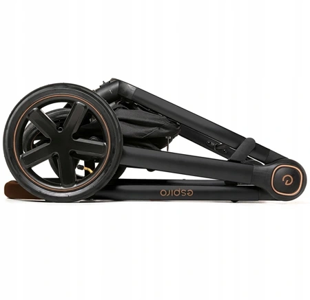 ESPIRO ONLY Wózek spacerowy spacerówka gondola 2w1 lekki żelowe koła