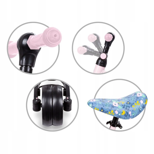 ROWEREK BIEGOWY 3w1 trójkołowy pedały Kidwell PICO