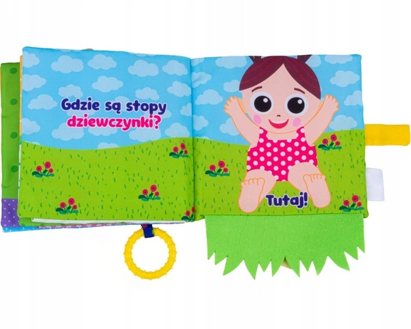 BALIBAZOO JOLLY BABY Gdzie jest dziewczynka ? książeczka edukacyjna 80461