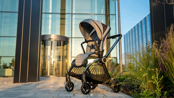 Wózek głęboko-spacerowy iCandy CORE light grey - kompletny zestaw