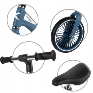 Kidwell Nix rowerek biegowy od 2 lat do 30 kg 12" lekki regulowany