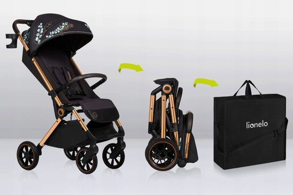 Lionelo Cloe Wózek spacerowy + AKCESORIA do 22kg