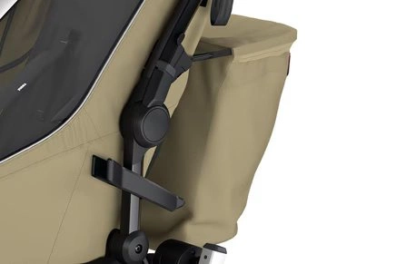 Przyczepka rowerowa dla dziecka, podwójna - Thule Chariot Cross 2 G3 - Faded Khaki