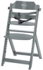 Bebe Confort TIMBA KRZESEŁKO DO KARMIENIA DREWNIANE Warm Grey z wkładką
