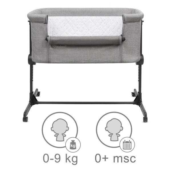 KIDWELL łóżeczko turystyczne dostawne SNUZZY + MATERAC 3w1