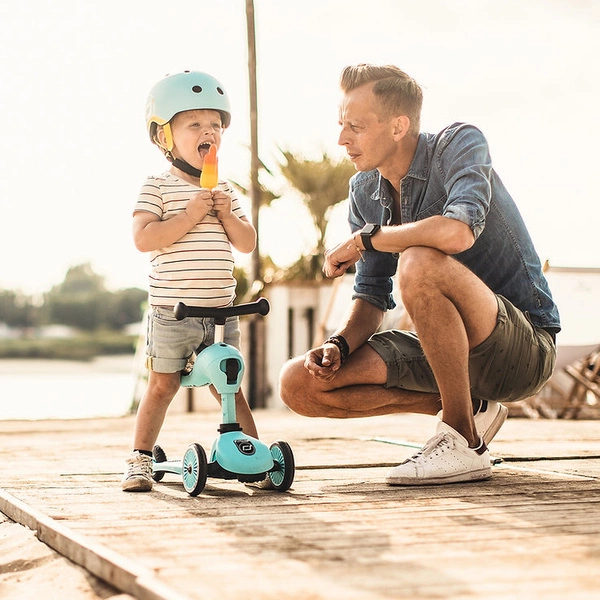 SCOOT AND RIDE KASK XXS-S dla dzieci regulacja LED