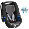 AirCuddle Cool Seat uniwersalna oddychająca mata wkładka antypotowa do fotelików 0-13 kg
