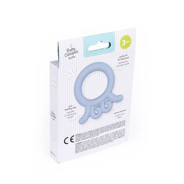 GILIGUMS Gryzak Silikonowy Ośmiornica Ząbkowanie