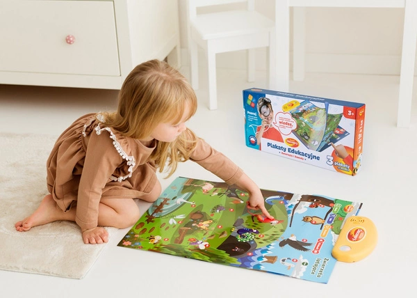 Dumel Edukacyjne plakaty Zwierzęta Zawody nauka 3+