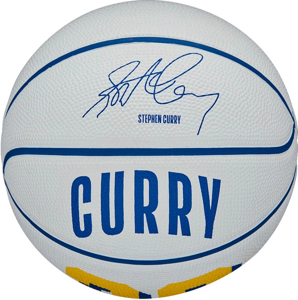 WILSON NBA Stephen Curry Golden State Warriors 3 Mini Piłka do koszykówki