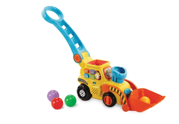 V-Tech chodzik pchacz KULKO- ŁAPACZ koparka sorter