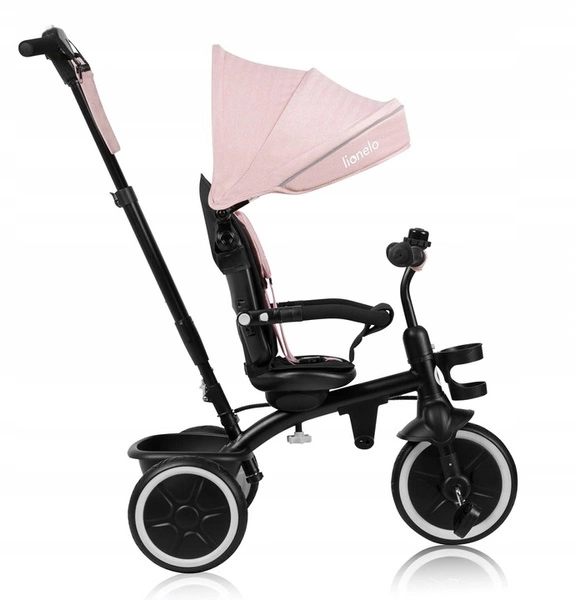 Lionelo rowerek trójkołowy jeździk 2w1 pchacz obracany 360° BERRY