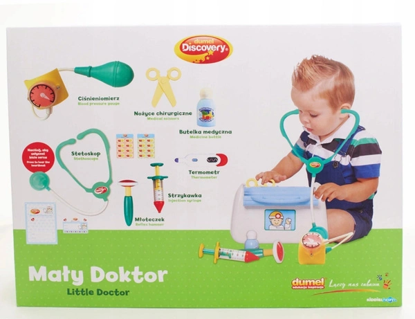 DUMEL mały doktor lekarz interaktywny zestaw 28399