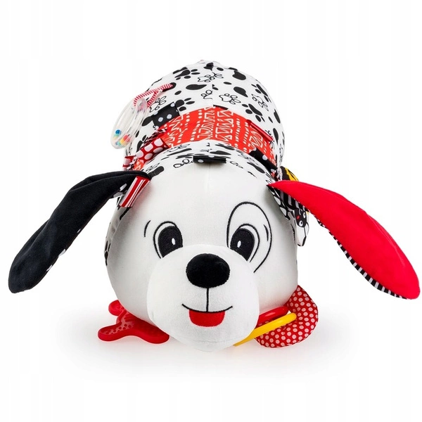 Balibazoo Zabawka edukacyjna przytulanka wałek piesek Pedro grzechotka