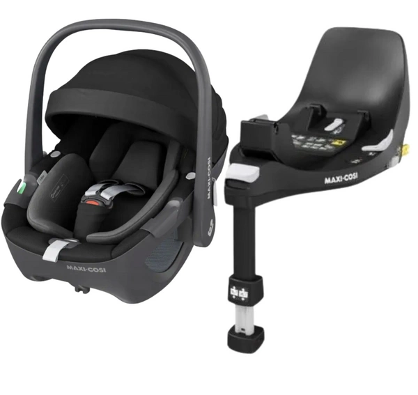 MAXI COSI PEBBLE 360 fotelik nosidełko 0-13KG + baza obrotowa Familyfix 360