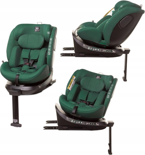 4BABY ENZO-fix fotelik samochodowy obrotowy 40-150 cm ISOFIX I-SIZE 0-36 kg