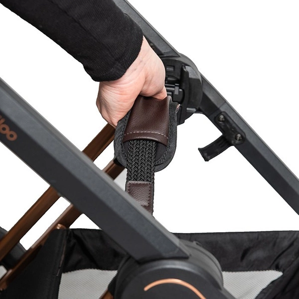 ESPIRO MILOO Wózek spacerowy spacerówka gondola 2w1 + adaptery do fotelika