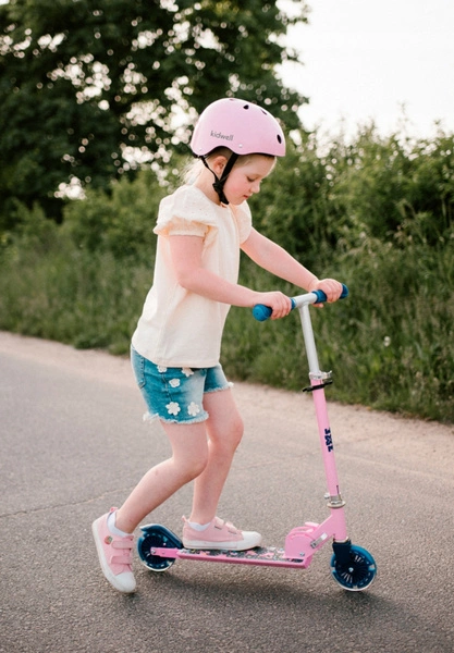 KASK ochronny Kidwell ORIX II Violet Fiolet M rower hulajnoga dla dziecka