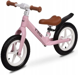 TOYZ INTER rowerek biegowy pink dla dzieci  3–6 LAT regulowane siodełko