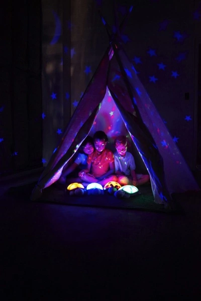 CLOUD B Lampka nocna projektor konstelacje żółw