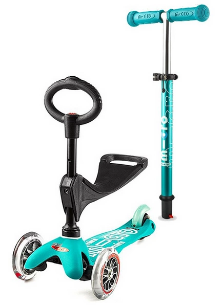 MINI MICRO DELUXE hulajnoga 3w1 siedzisko jeździk