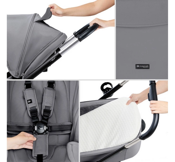 Kinderkraft NEA 2 Wózek dziecięcy wielofunkcyjny 2w1