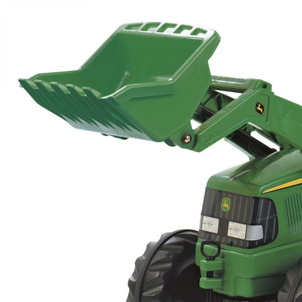 ROLLY TOYS Duży traktor na pedały John Deere ŁADOWACZ + ŁYŻKA