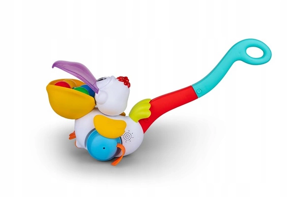 DUMEL Piłeczkowy Pelikan pchacz mówi śpiewa PL