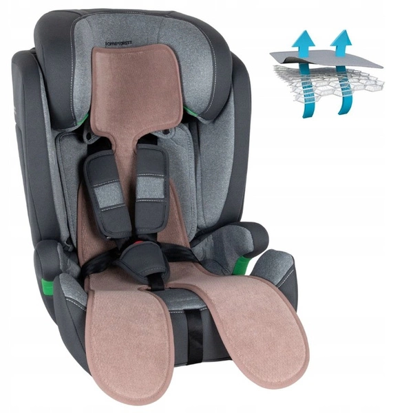 AirCuddle Cool Seat uniwersalna oddychająca mata wkładka antypotowa do fotelików 9-18 kg