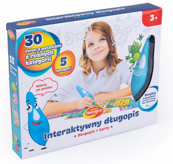 Dumel 500 pytań Interaktywny długopis długopis pytania nauka zabawa